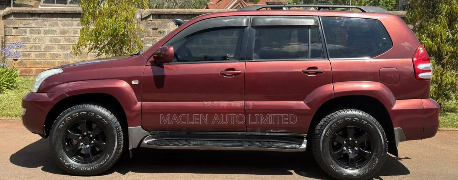 Toyota Land Cruiser Prado 2006 Maroon