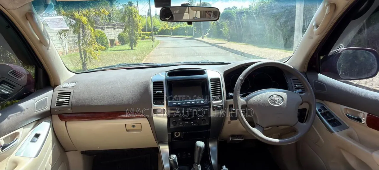 Toyota Land Cruiser Prado 2006 Maroon