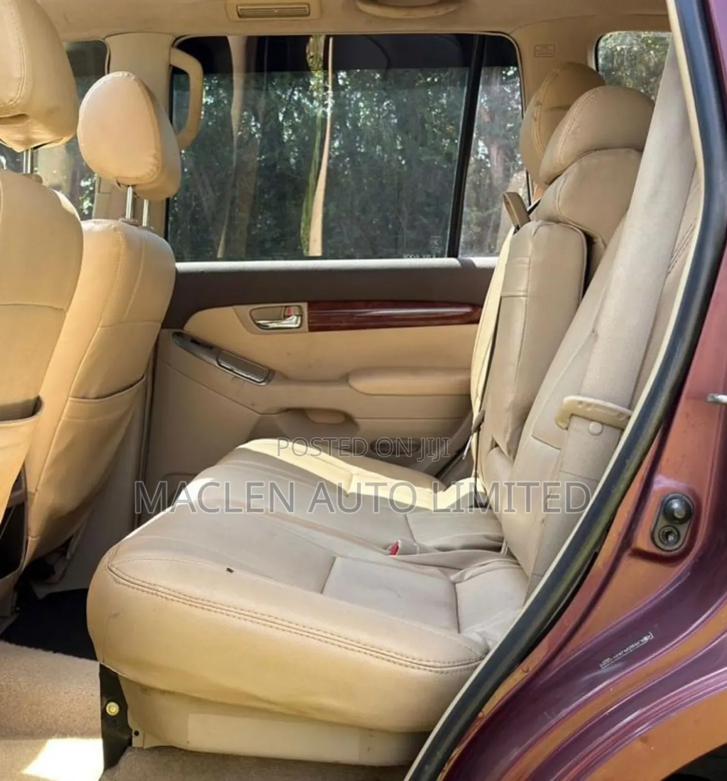 Toyota Land Cruiser Prado 2006 Maroon