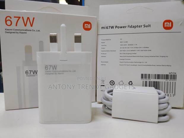 Xiaomi 67w Smart Charger With Type-a To Type-c Cable