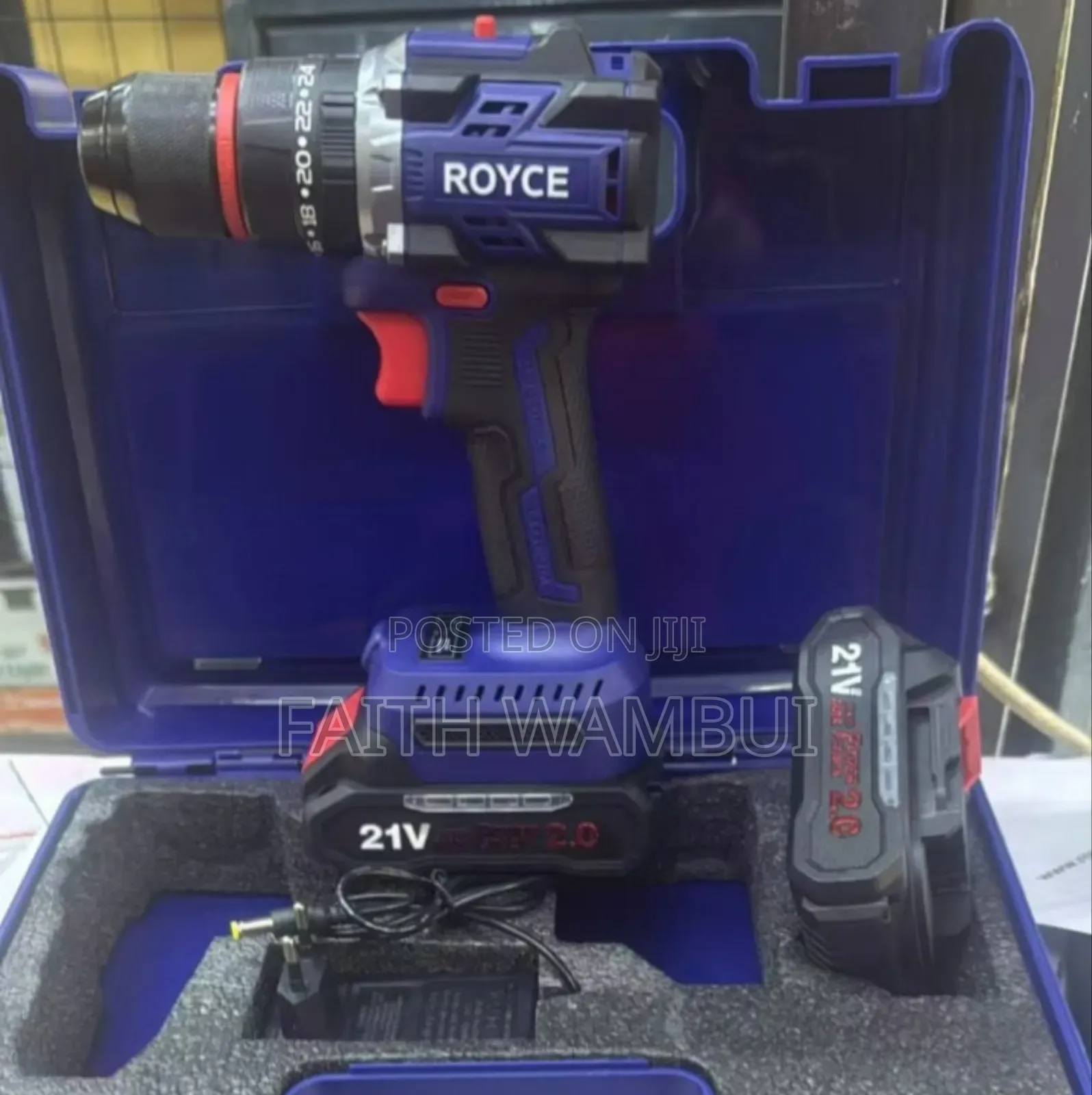 Professional Royce Cordless Brushless Drill/Brushless Drill