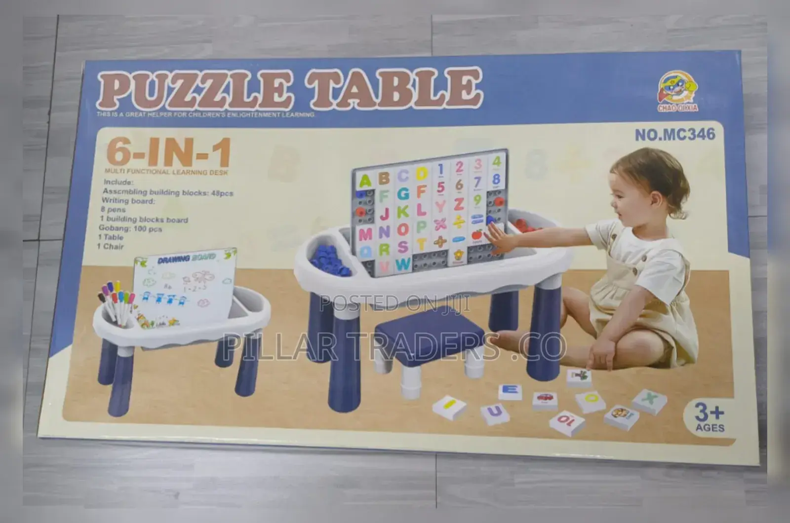 Kids Puzzle Table