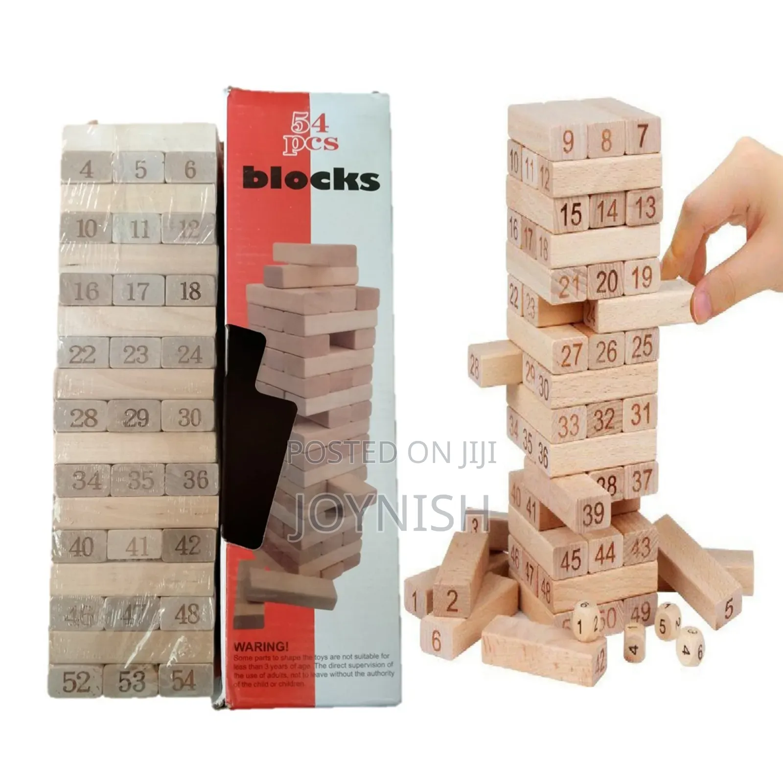 Jenga Blocks Available