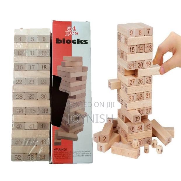 Jenga Blocks Available - main view