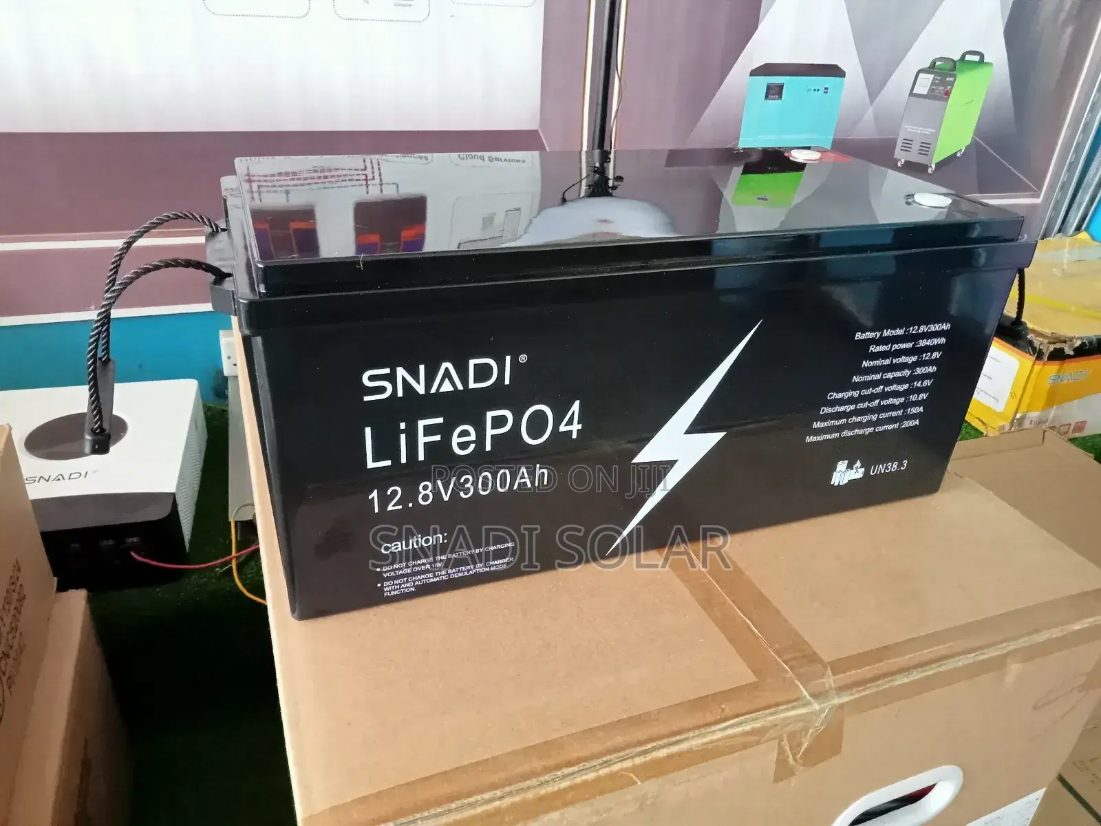 Snadi 3.8kwh (12.8v 300ah) Lithium Battery