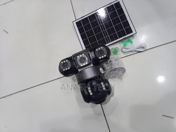 V380 Pro 2mp 4g Solar PTZ Triple Lens Camera With Ultra-Low Power Use - main view