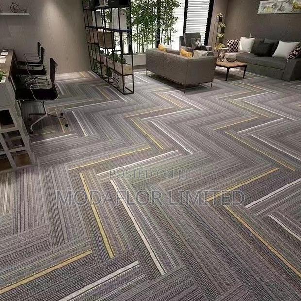 Durable Modular Carpet Tiles – Professional Finish - main view