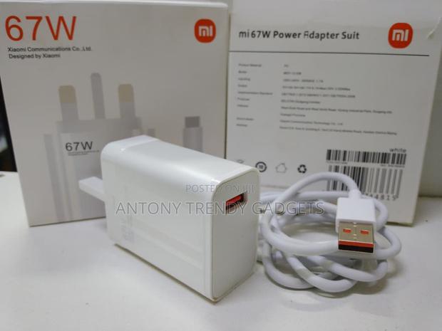 Xiaomi 67w Turbo Fast Charger Type-a With Usb-c Cable - thumbnail 3