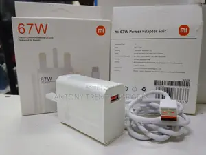 Xiaomi 67w Turbo Fast Charger Type-a With Usb-c Cable