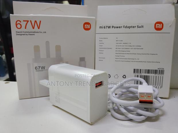 Xiaomi 67w Turbo Fast Charger Type-a With Usb-c Cable - thumbnail 4