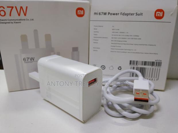 Original Xiaomi 67w Smart Charging Adapter Combo - main view