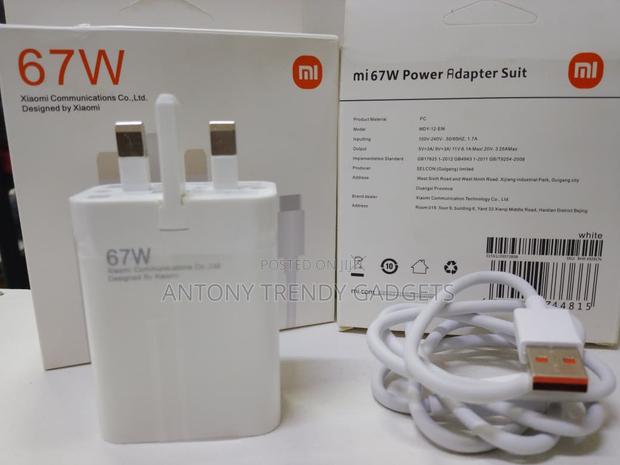Original Xiaomi 67w Smart Charging Adapter Combo - thumbnail 2