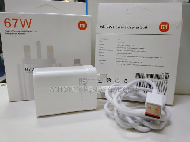 67w Xiaomi Fast Charging Combo for Phones Laptops