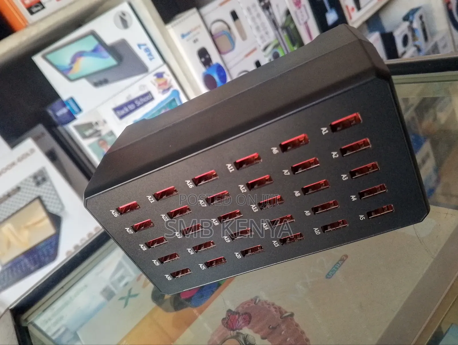30usb Port Smart Charging Station