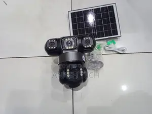 V380 Pro 2mp 4g Outdoor Triple Lens Solar VTSPTZ Camera Night Vision