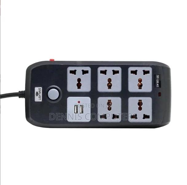 Lw Extension Socket 72uc-3p/7way+ 1 Usb + 1 Type C Fast Charging (2.