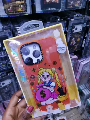 Verly for iPhone 16 Pro Max Cats and a Girl Cartoon Hard Case