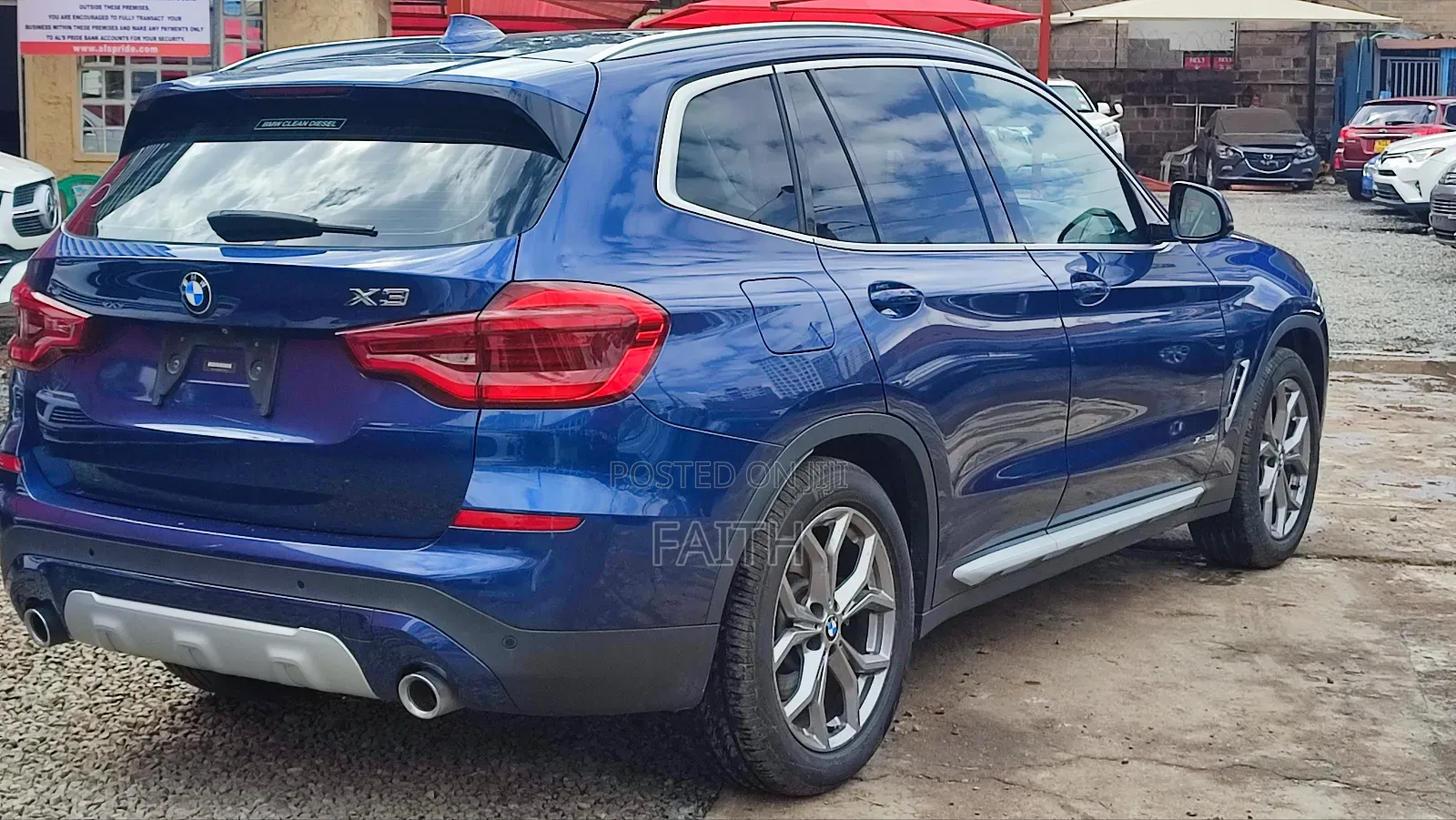 BMW X3 2018 Blue