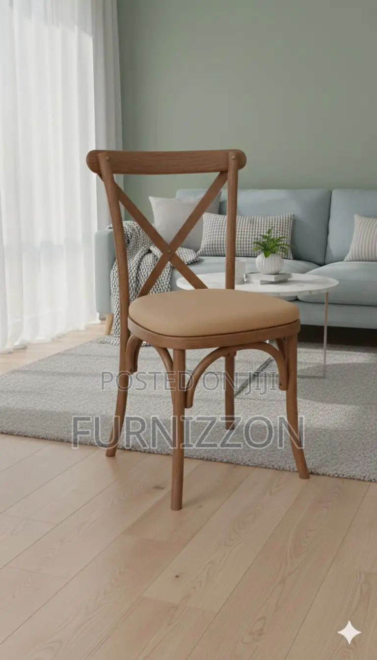 Classic Crossback Chair for Weddings – Woodgrain Design