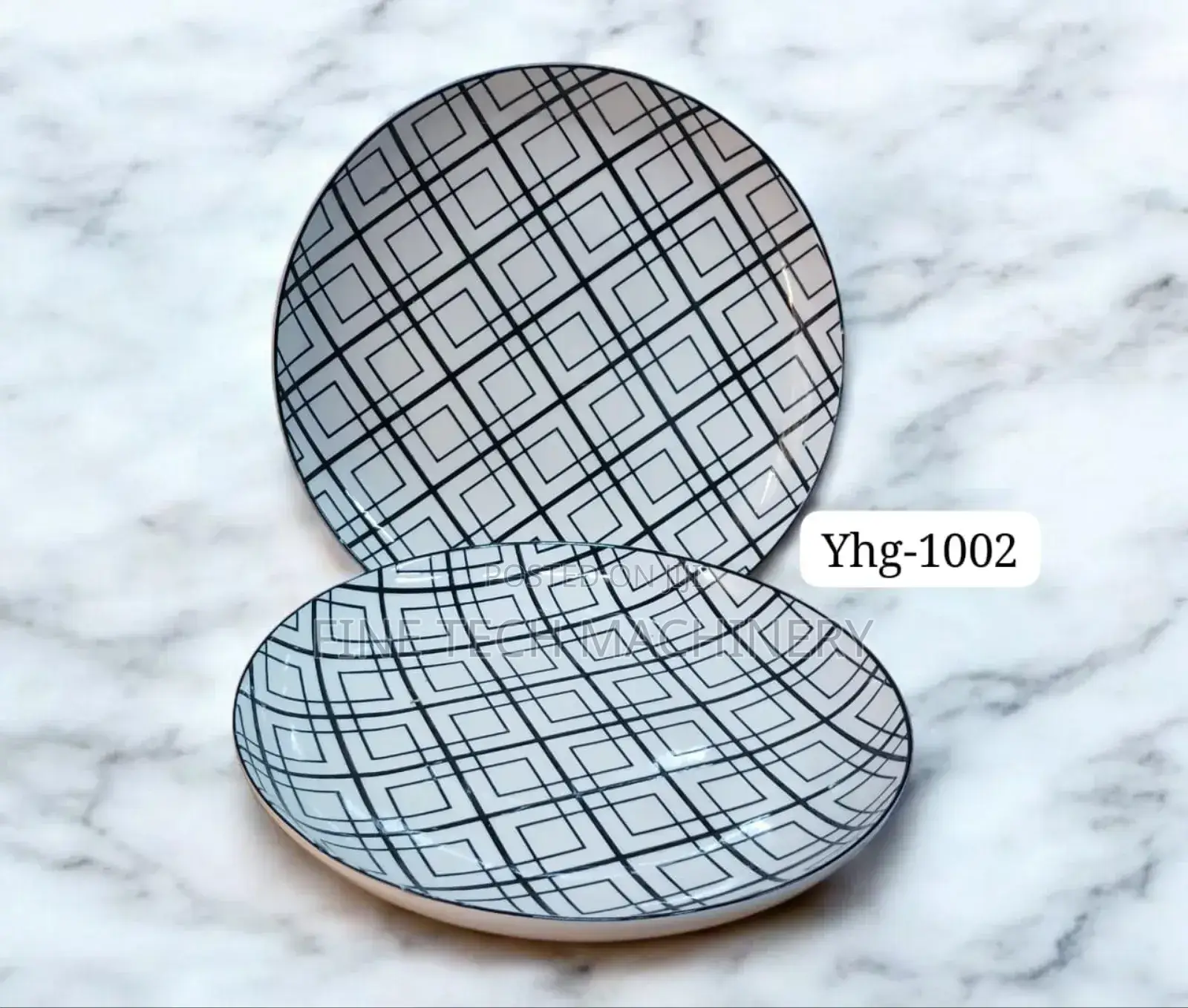 10.5 Inch Floral Plate