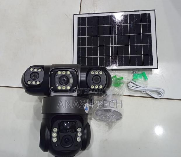 Two Way Audio Motion Detection VTS 30 4g PTZ Solar CCTV Camera