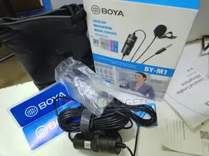 Boya by-M1 Lavalier Microphone for Phone, Camera Pc