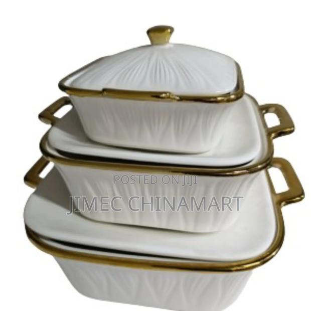 Square Soup Bowls – 3pcs Set