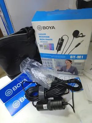Boya by-M1 Omnidirectional Clip Mic With 6m Cable