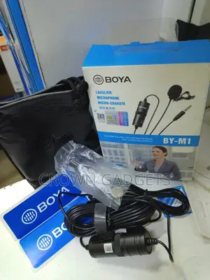 Boya by-M1 Omnidirectional Clip Mic With 6m Cable