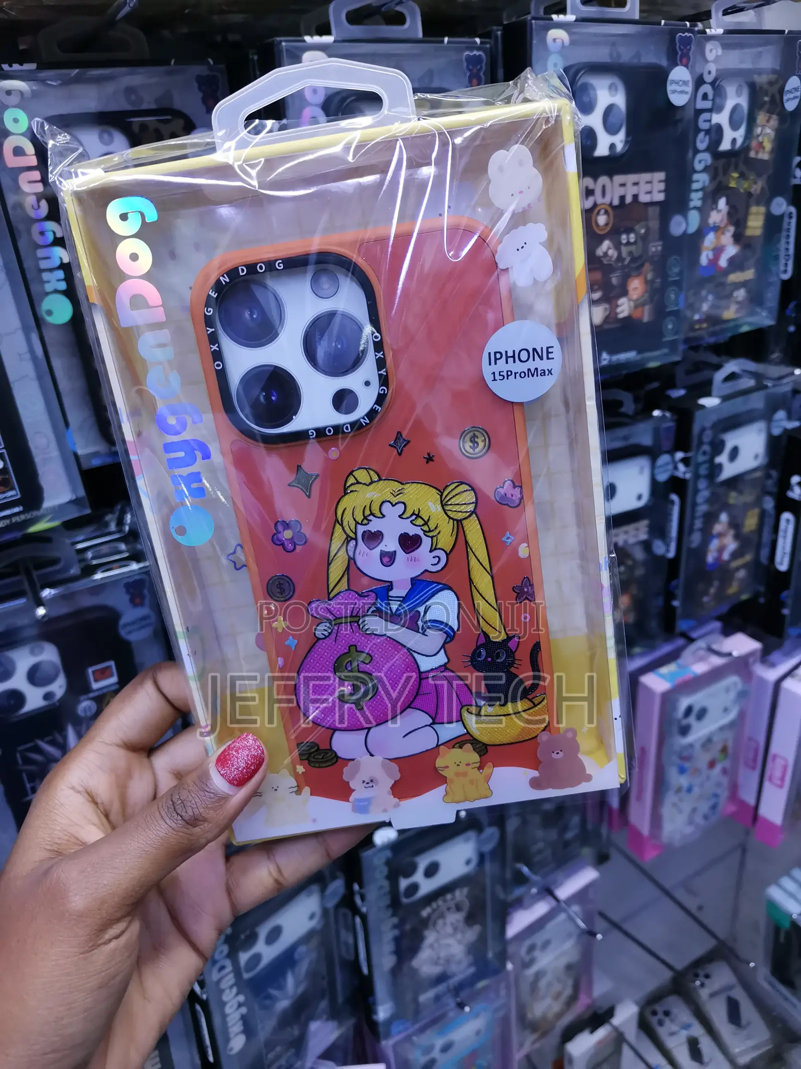 Mikae iPhone 15 Pro Max Cartoon Case, Smart Aesthetic Cover