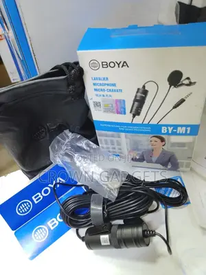 Boya by-M1 Omnidirectional Clip Mic With 6m Cable