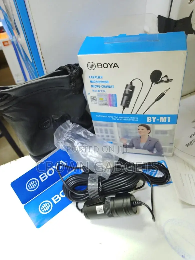 Original Boya by-M1 Lapel Microphone for Vlogging