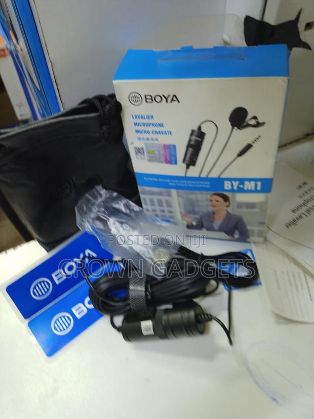Boya by-M1 Wired Lavalier Mic for Interviews Recording - main view