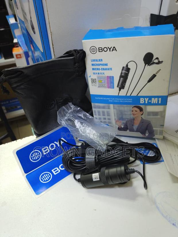 Boya by-M1 Wired Lavalier Mic for Interviews Recording - thumbnail 2