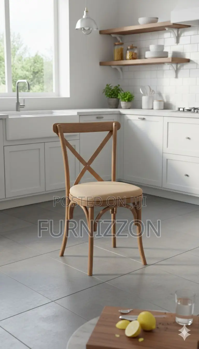 High Quality Woodgrain Crossback Chair for Event Setup