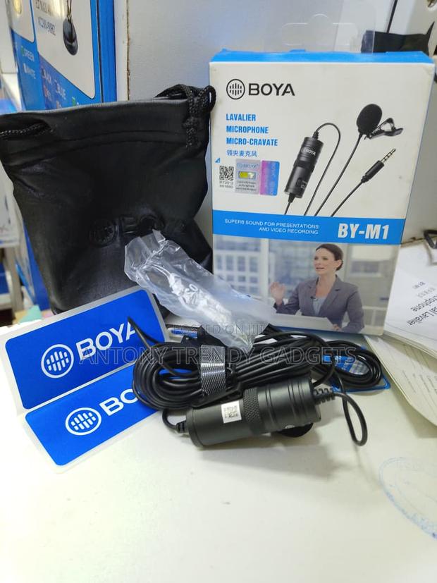Boya By-m1 Clip-on Lavalier Mic For Phone, Dslr & Pc - thumbnail 3