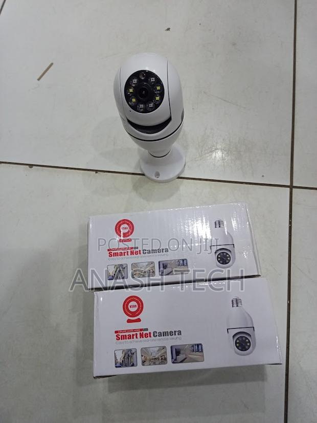 Smart V380 Pro Wifi Bulb Camera 1080p PTZ With Ai Human Detection