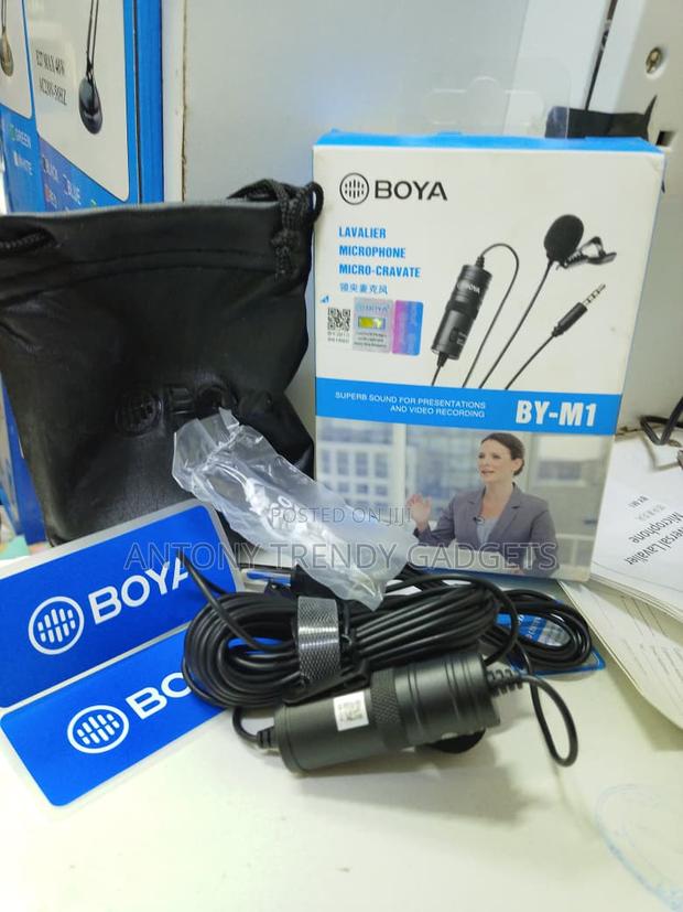 Boya By-m1 Omnidirectional Lapel Microphone 6m Cable - main view