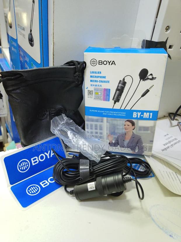 Boya By-m1 Omnidirectional Lapel Microphone 6m Cable - thumbnail 2