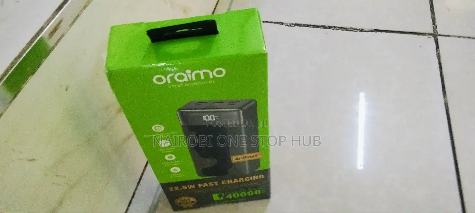 Oraimo Anifast 22.5w 40000mah Fast Charge Power Bank