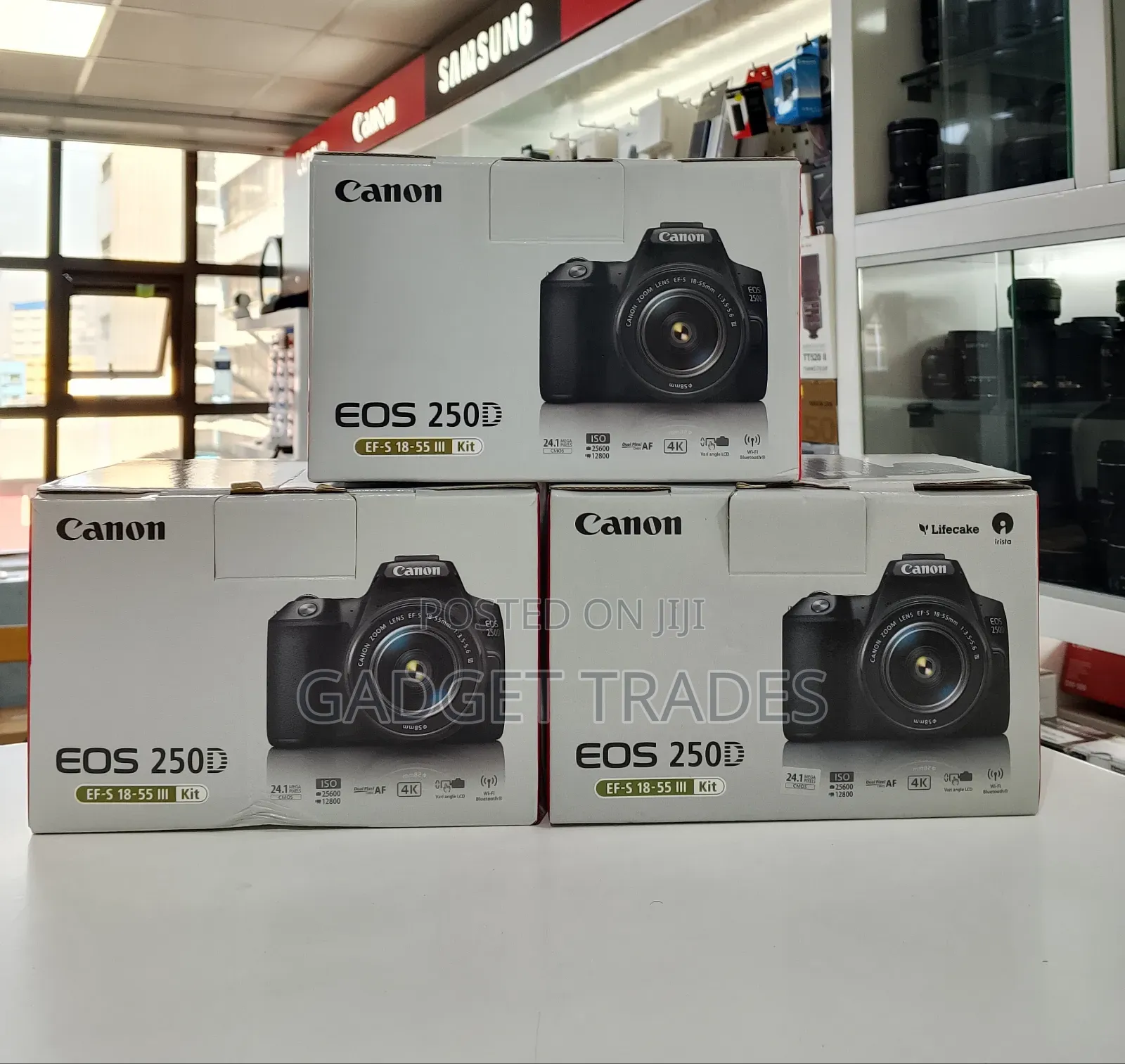 Canon Eos 250d Ef-S 18-55 Is STM Kit DSLR Camera