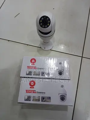 V380 Pro Wifi Bulb Camera New 1080p PTZ With 360° Panoramic View Angle