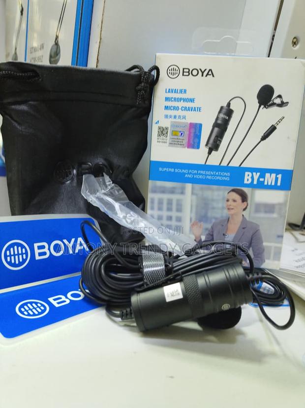 Professional Boya By-m1 Wired Lavalier Microphone - main view