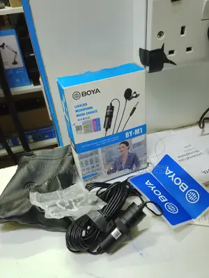 Professional Boya By-m1 Wired Lavalier Microphone