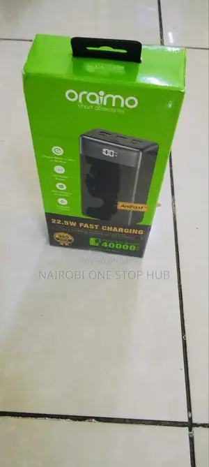 Oraimo 40000mah Power Bank With Anifasttm Multiple Outputs