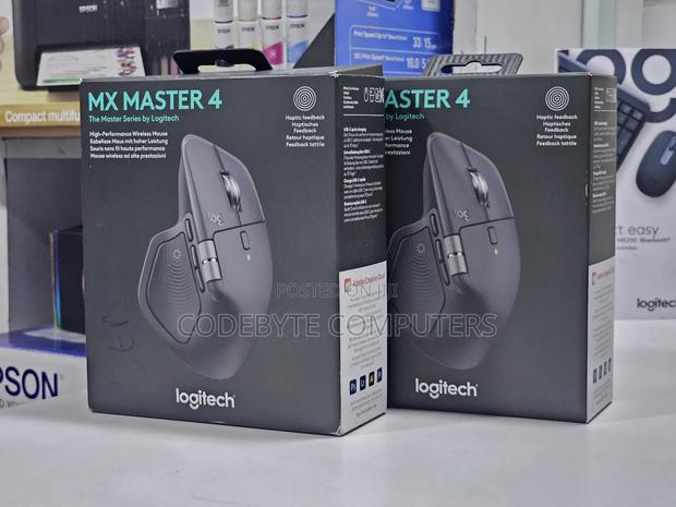 Logitech Mx Master 4 Wireless Mouse Graphite - main view