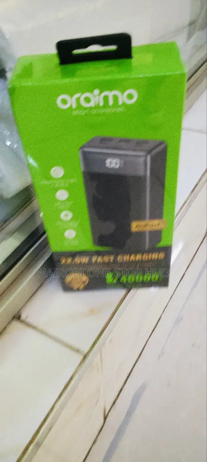 Oraimo Ultra-High Capacity 40ah Power Bank 22.5w Fast Charge