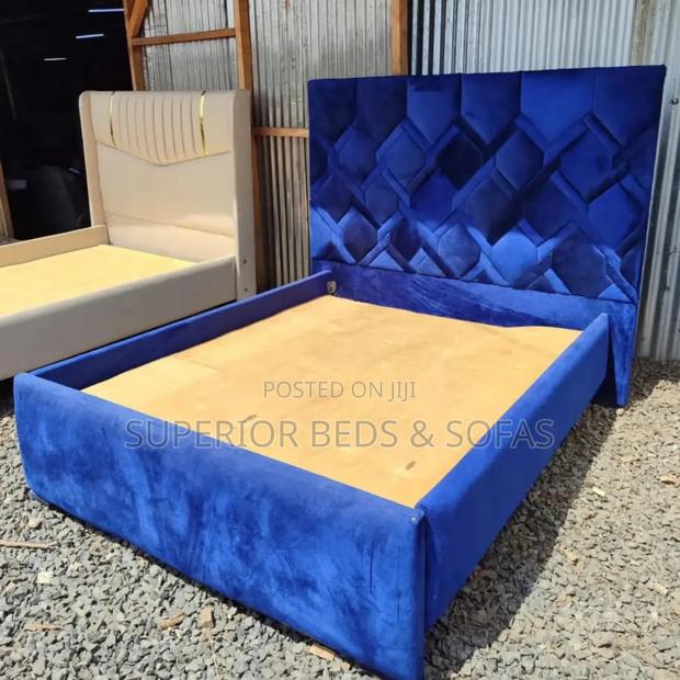 5 by 6 Diamond Panel Bed - main view