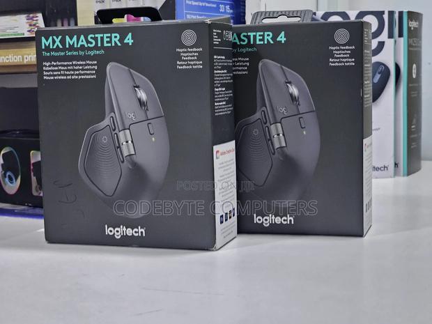 Logitech Mx Master 4 Wireless Mouse With Haptic - main view