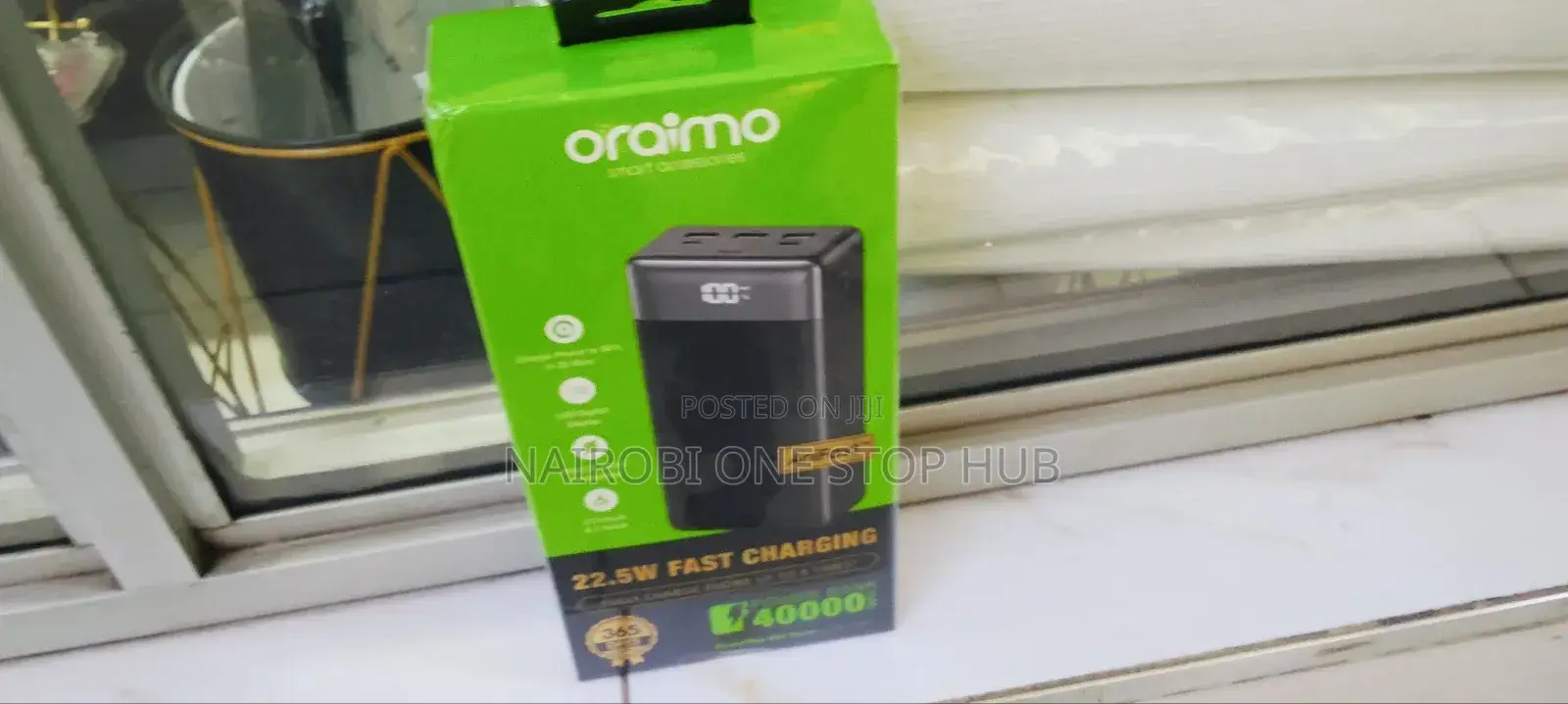 Oraimo Original 40,000mah Power Bank With Led Digital Display